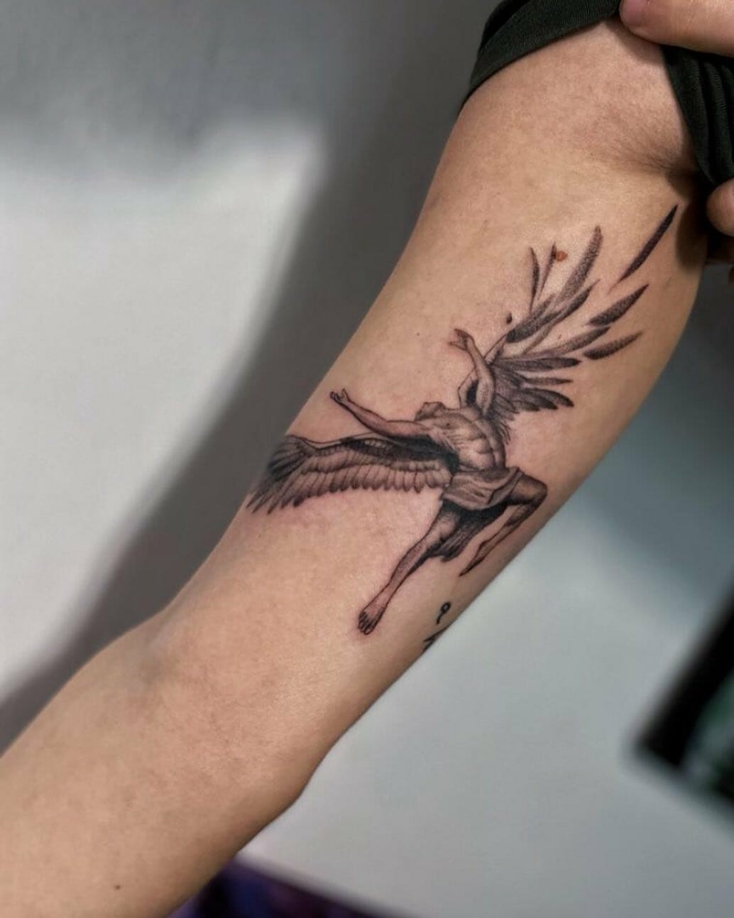 Falling Angel Tattoo