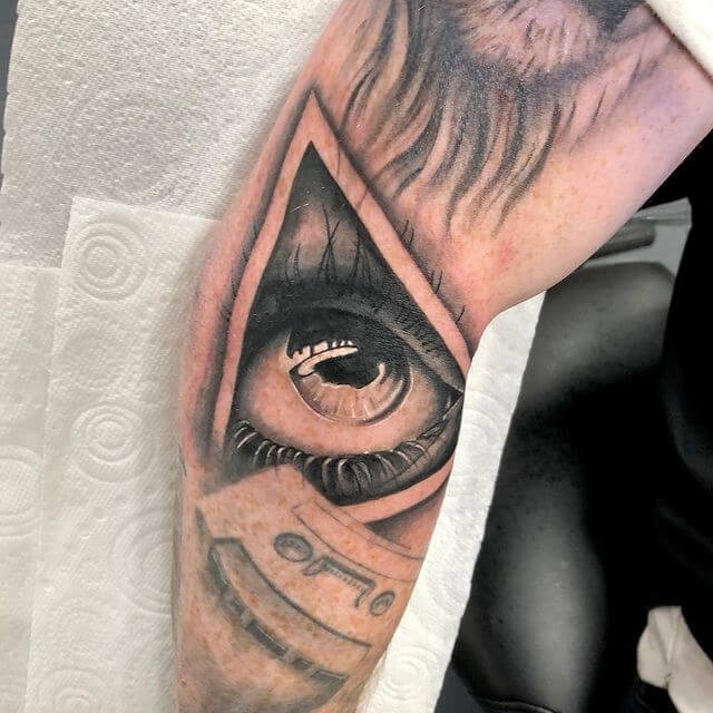 Ancient Egyptian All Seeing Eye Tattoo