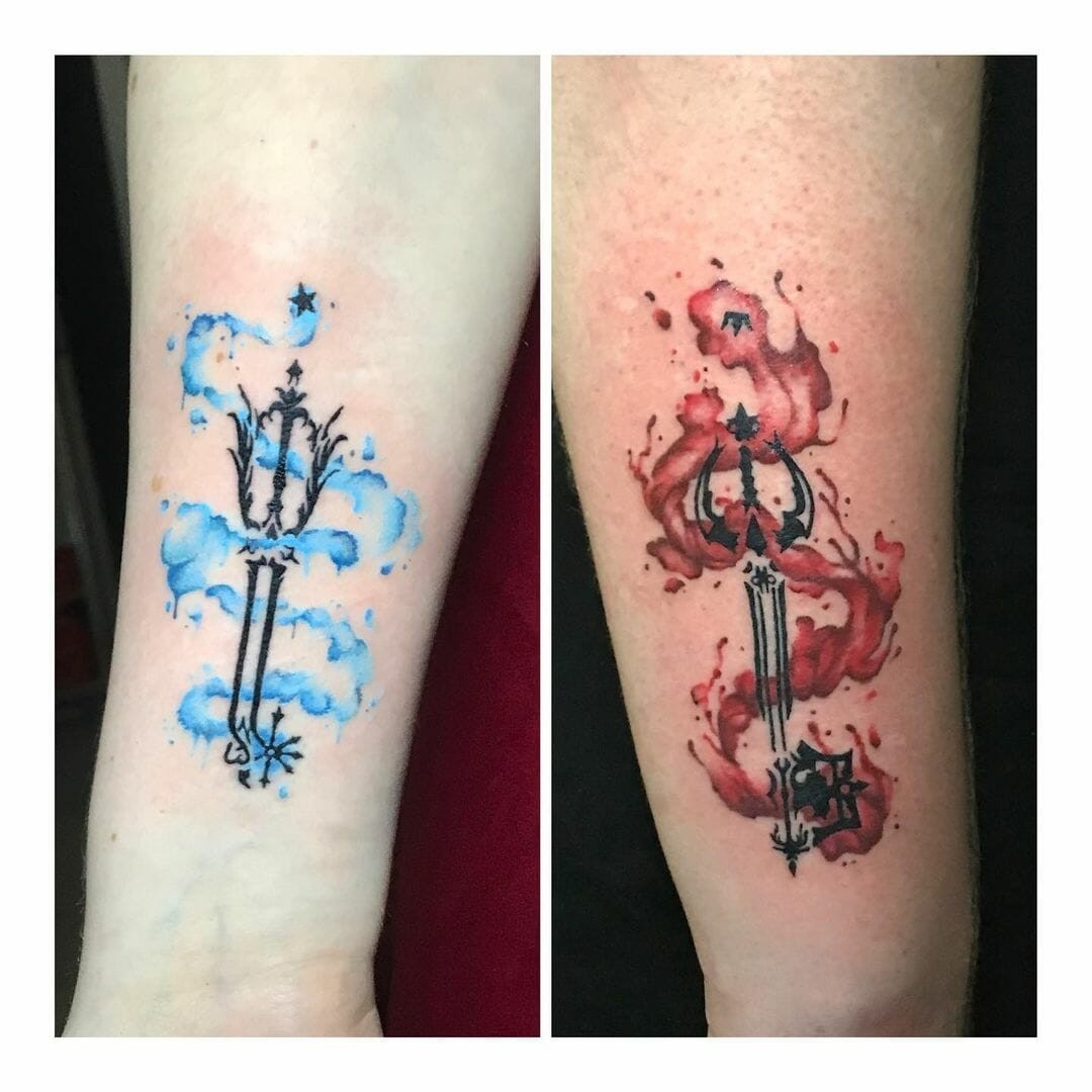 Oblivion Keyblade Tattoo