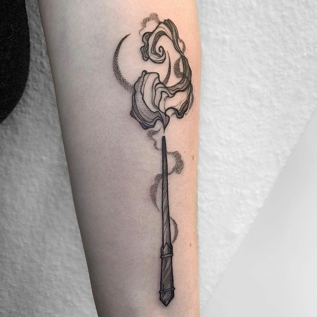 Magic Wand Tattoo