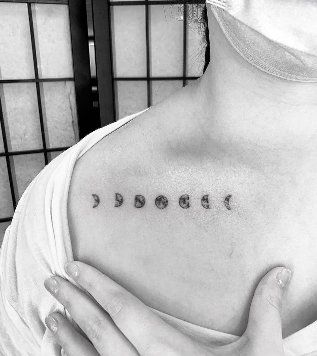 Dreamy Clavicle Tattoo