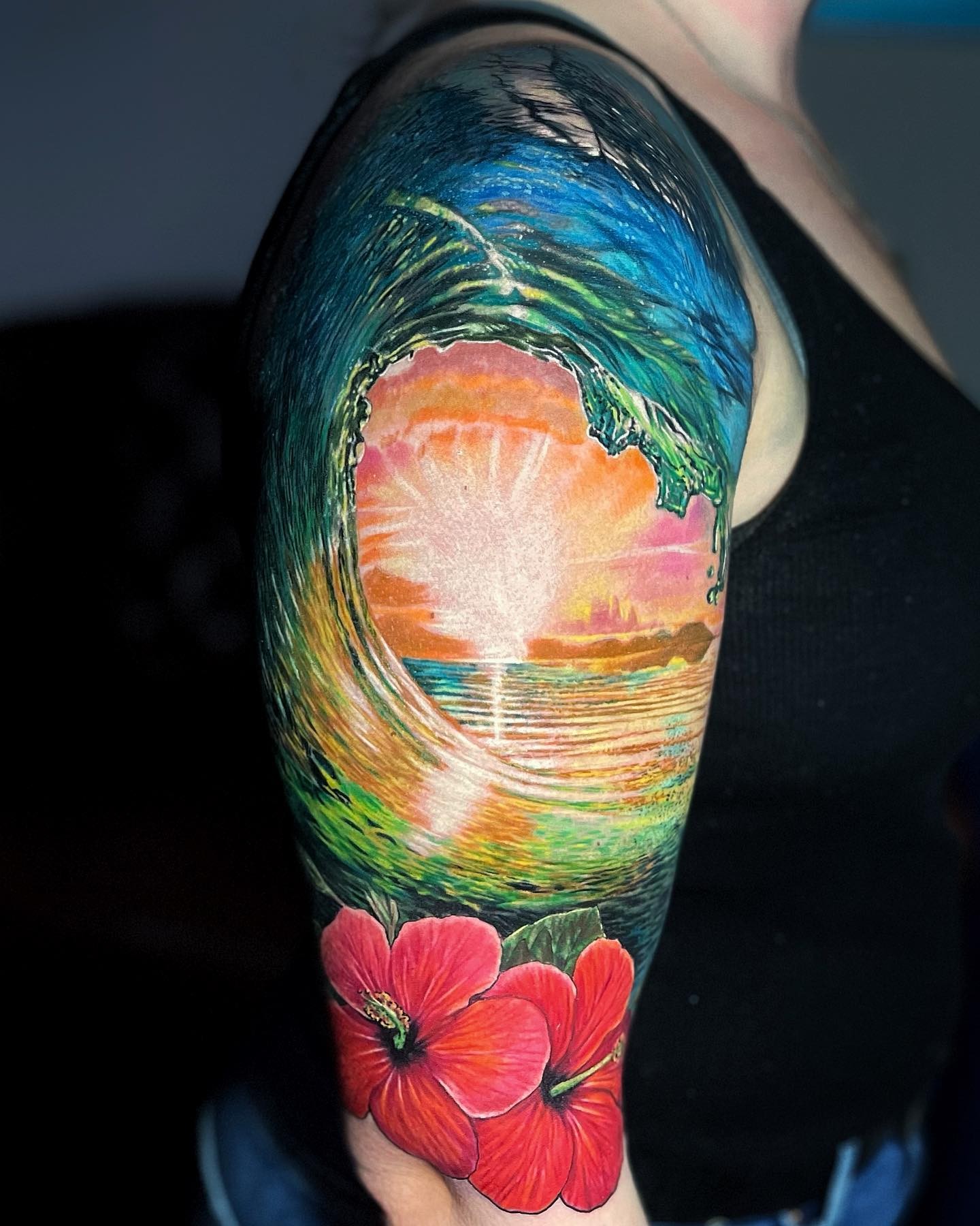 Beach Tattoo Sleeve