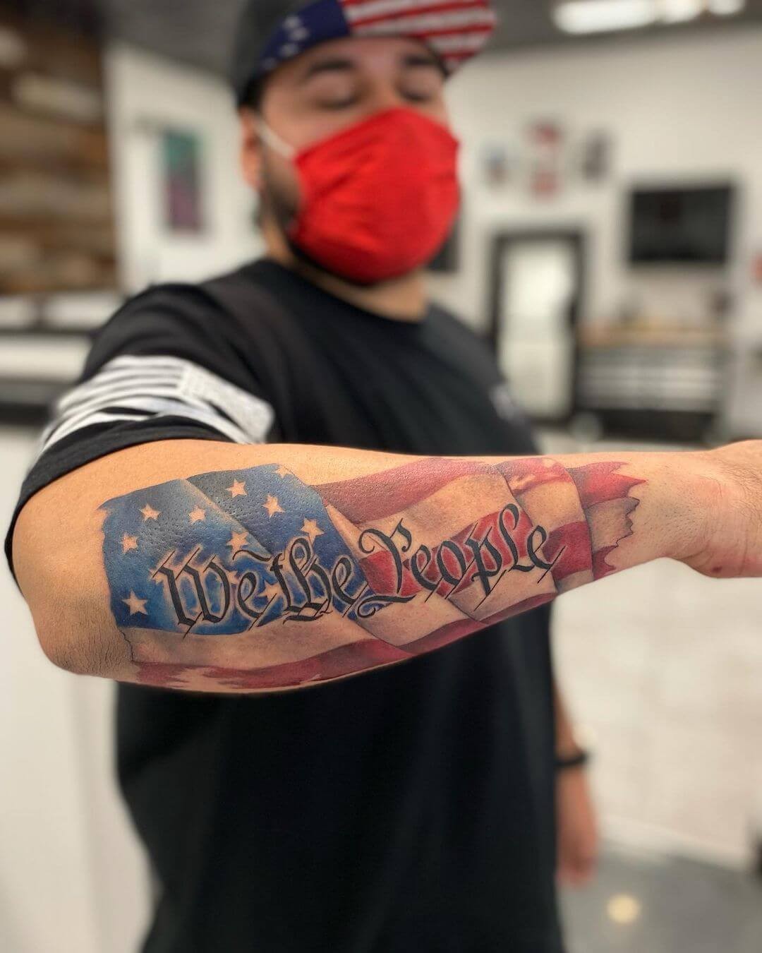 American Flag Tattoo