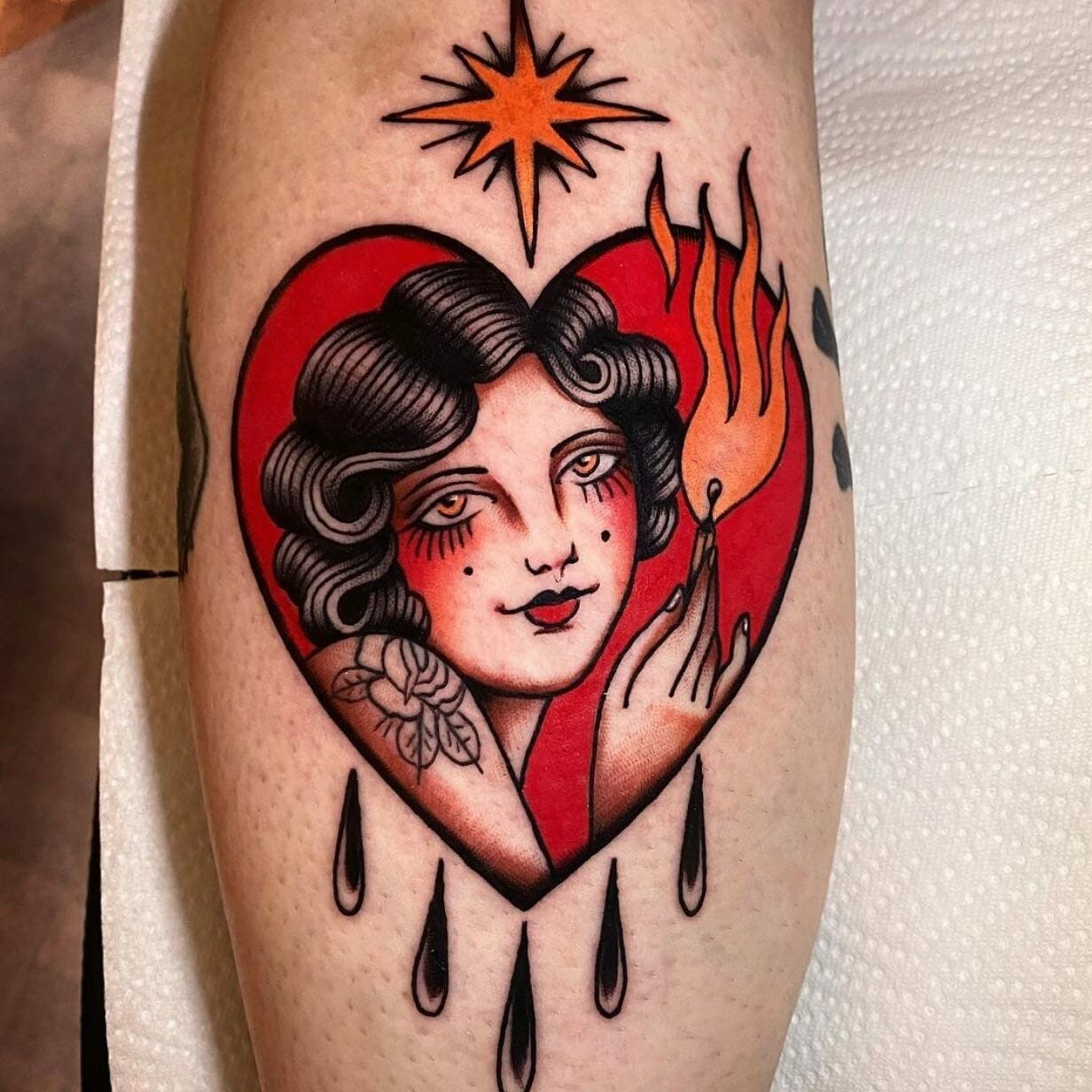 Beautiful Sailor Jerry Tattoo To Commemorate Sailor Jerry’s Day