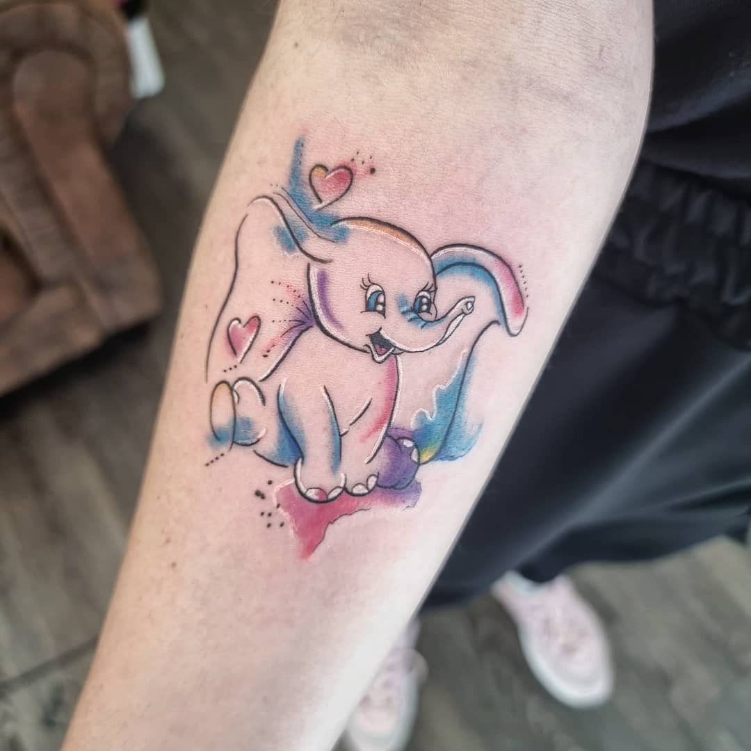 Adorable Baby Elephant Tattoo Ideas