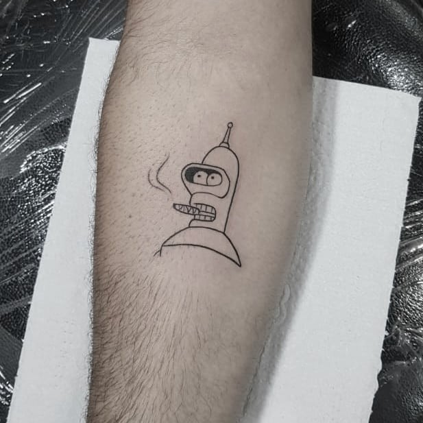 Outline Bender Tattoo