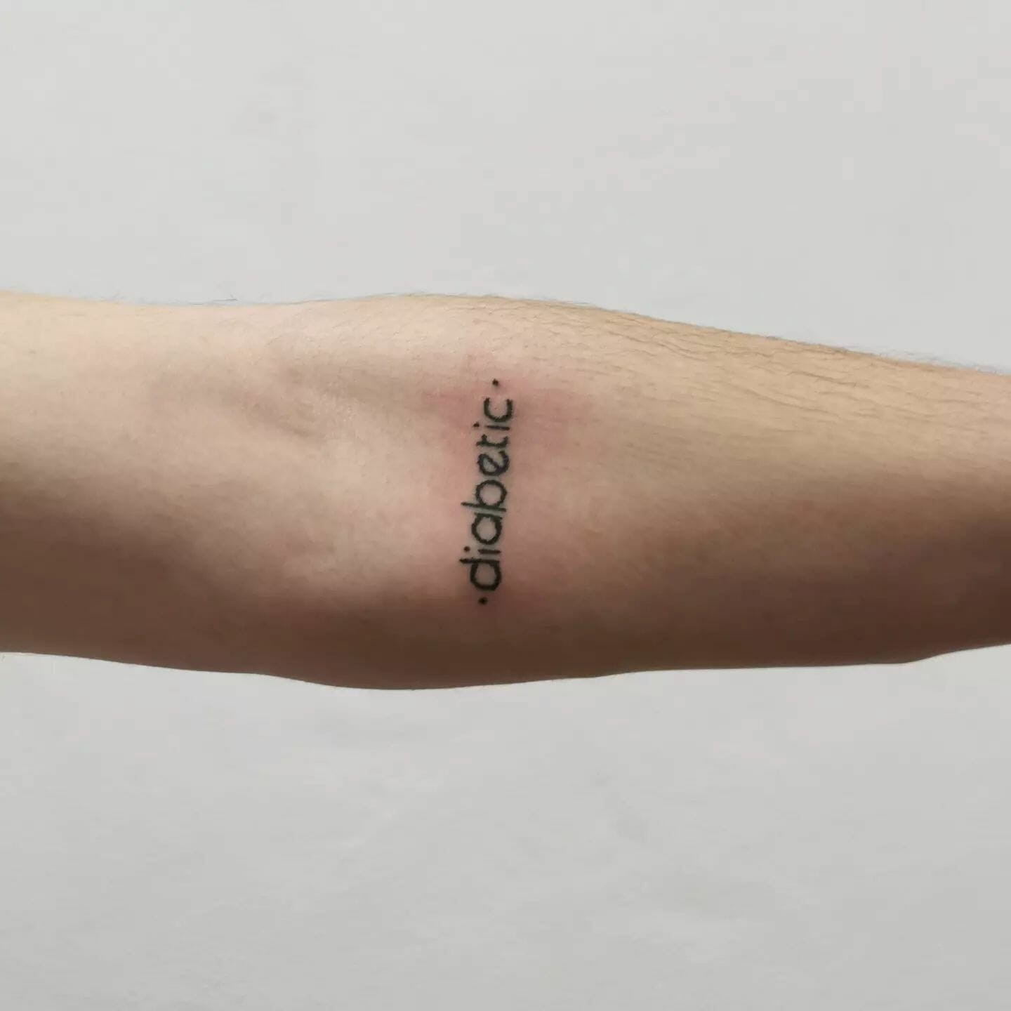 Simple Diabetes Tattoo