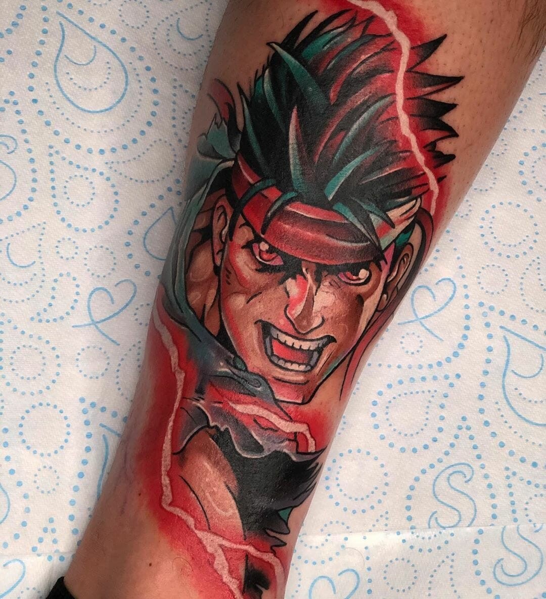 Street Fighter Mortal Kombat Tattoo Ideas