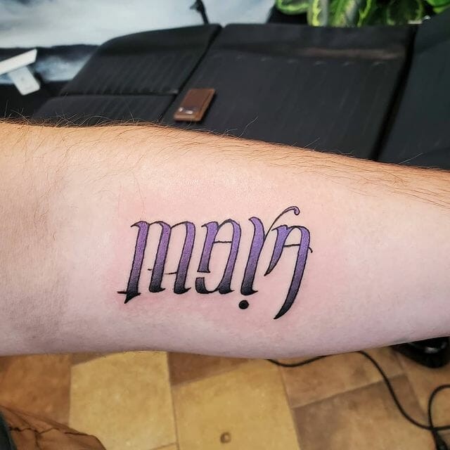 Ambigram Tattoos Of Names