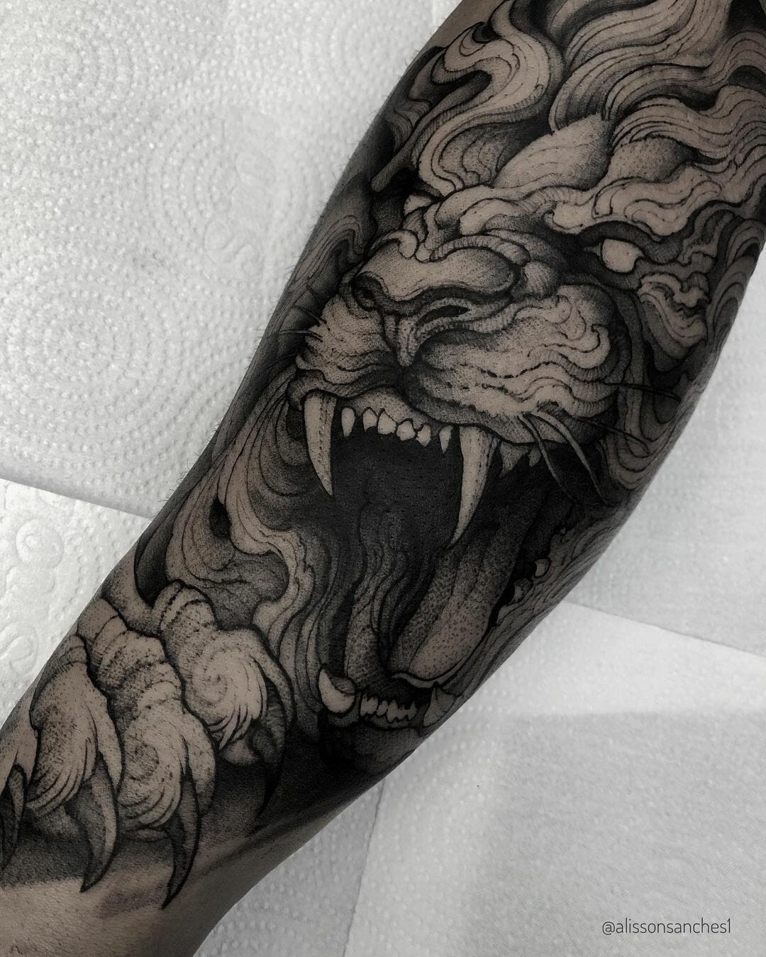 The Roaring Leo Tattoo