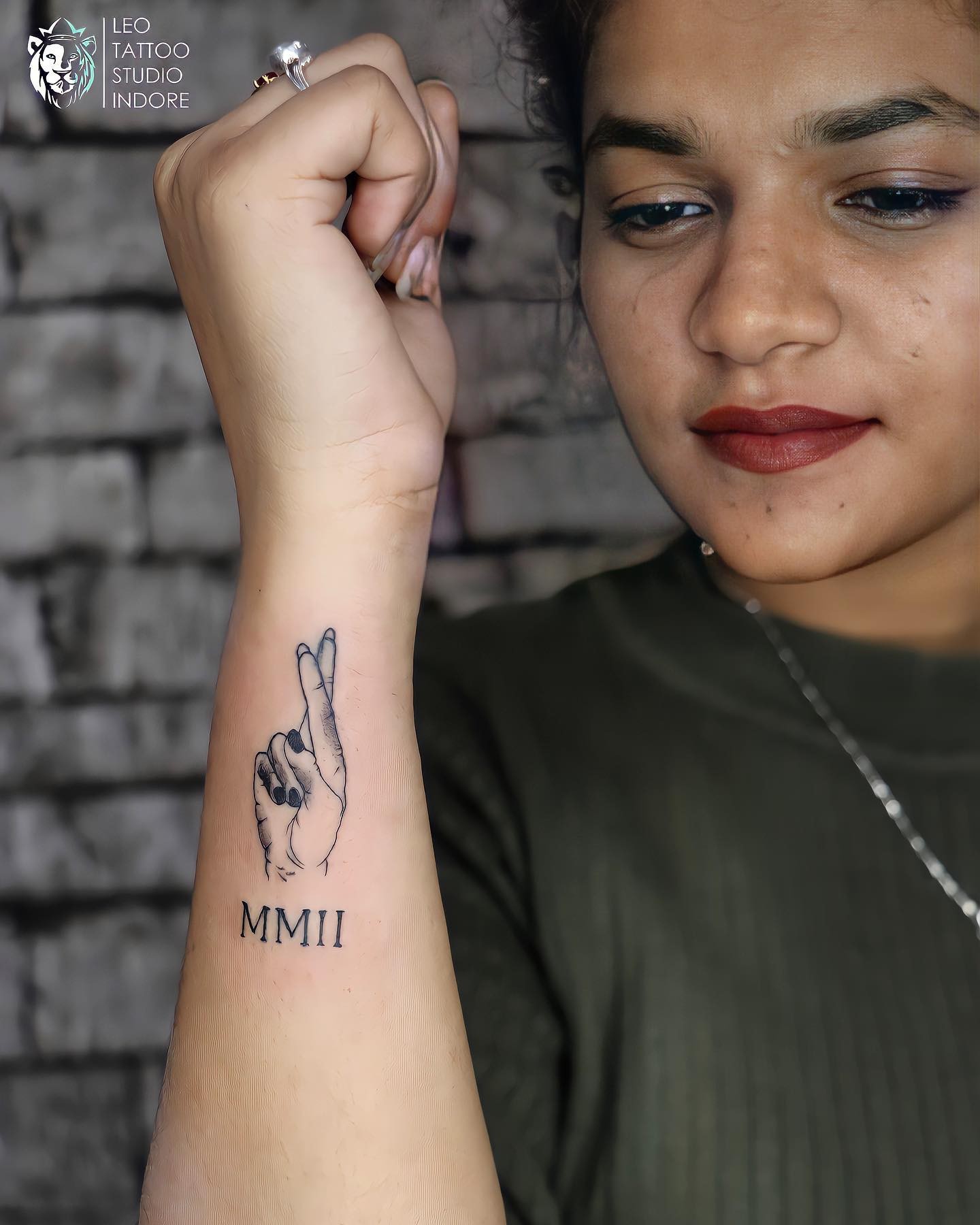 Small Roman Numerals Wrist Tattoo Ideas