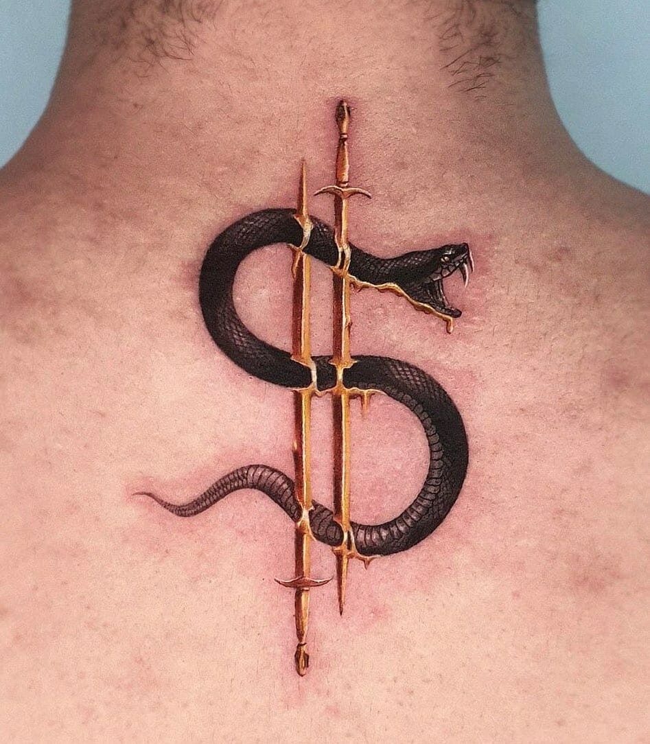 Stunning Snake Tattoo