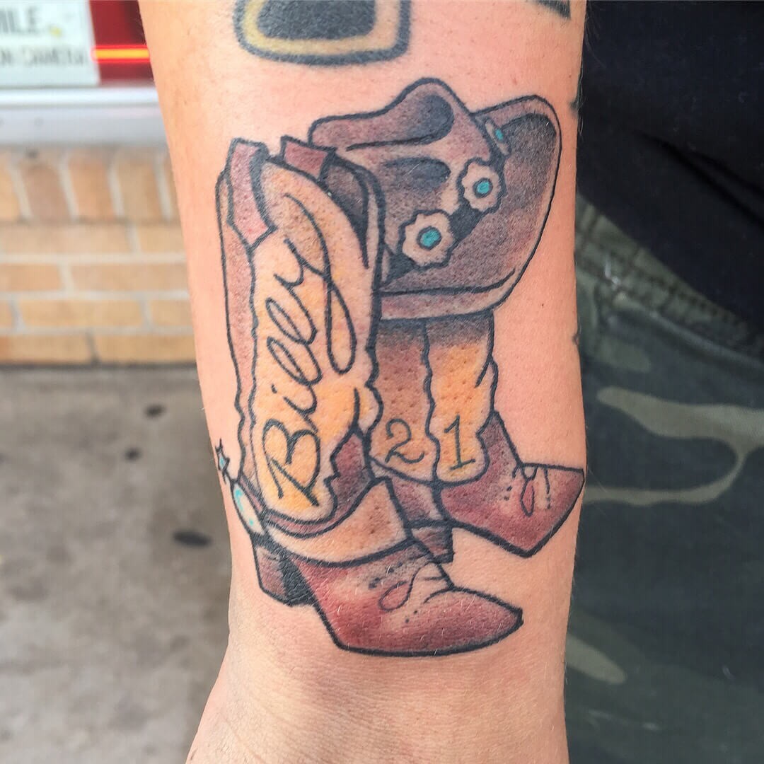 The Tattoo of Billy The Kid’s Boots