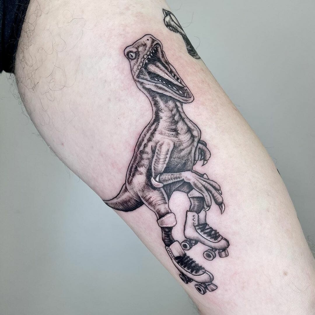 Classic Jurassic Park Tattoo