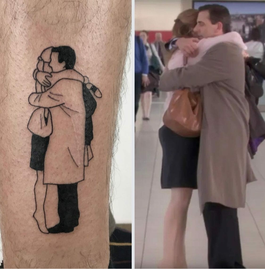 Goodbye Michael And Pam Tattoo