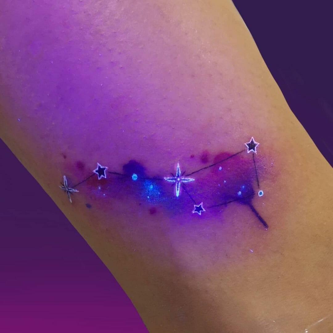 Glowy Big Dipper Tattoos