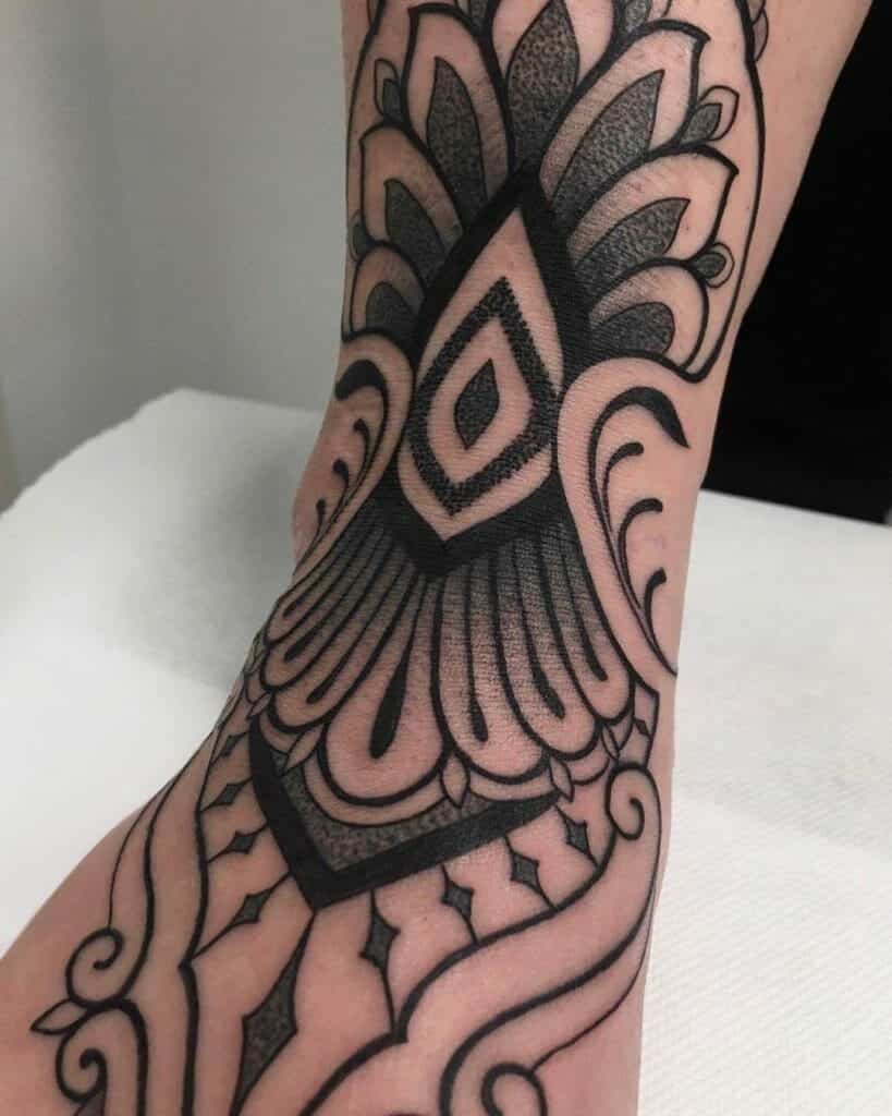 Tribal Ankle Tattoos