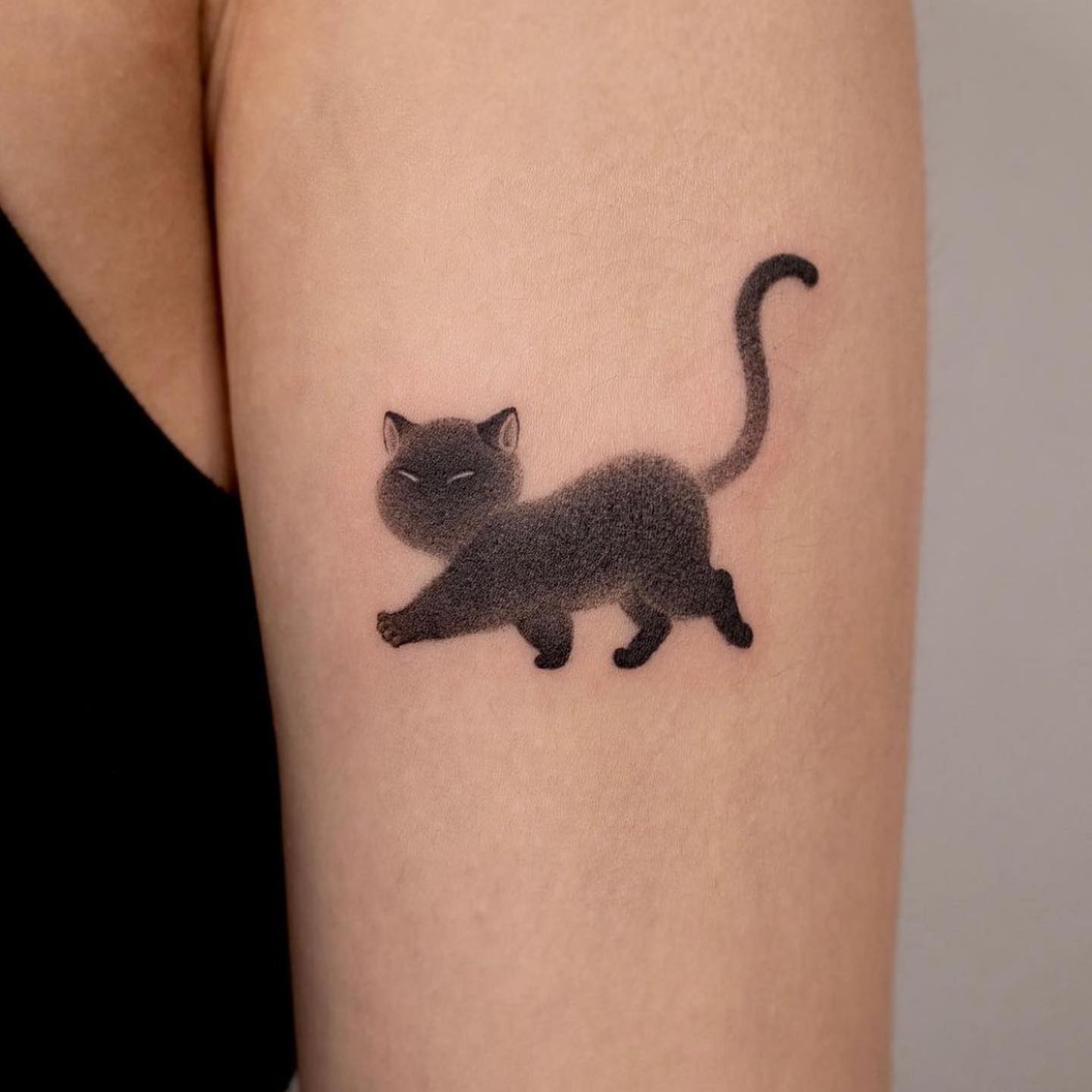 Black Cat Tattoo