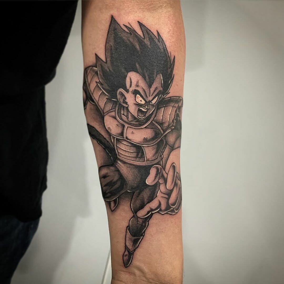 DBZ Black Tatto Designs