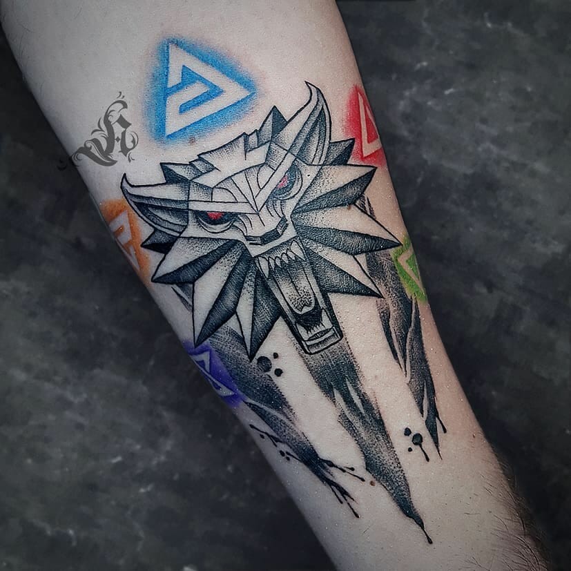 Witcher Tattoo Ideas