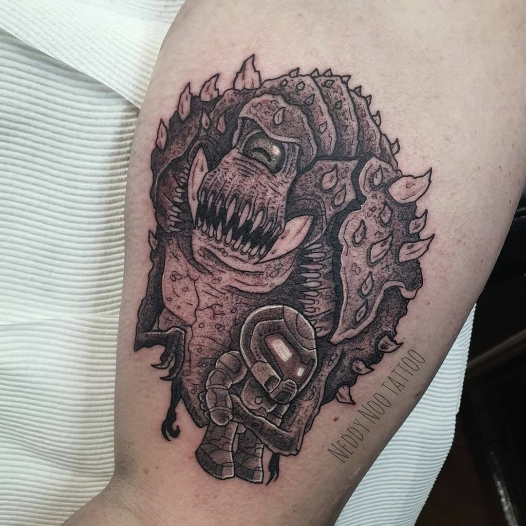 Cute Doom Tattoo