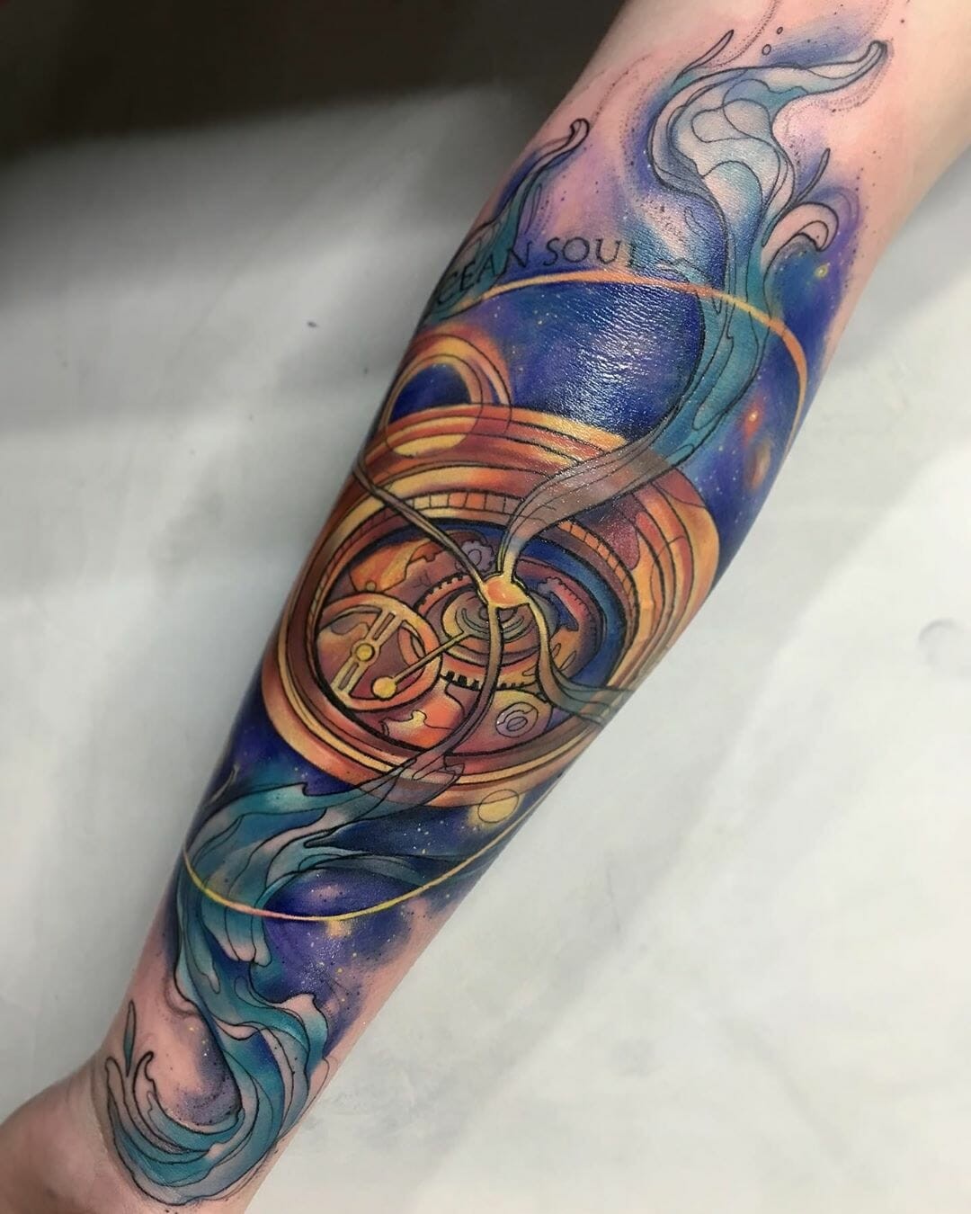 Biomechanical Steampunk Tattoos