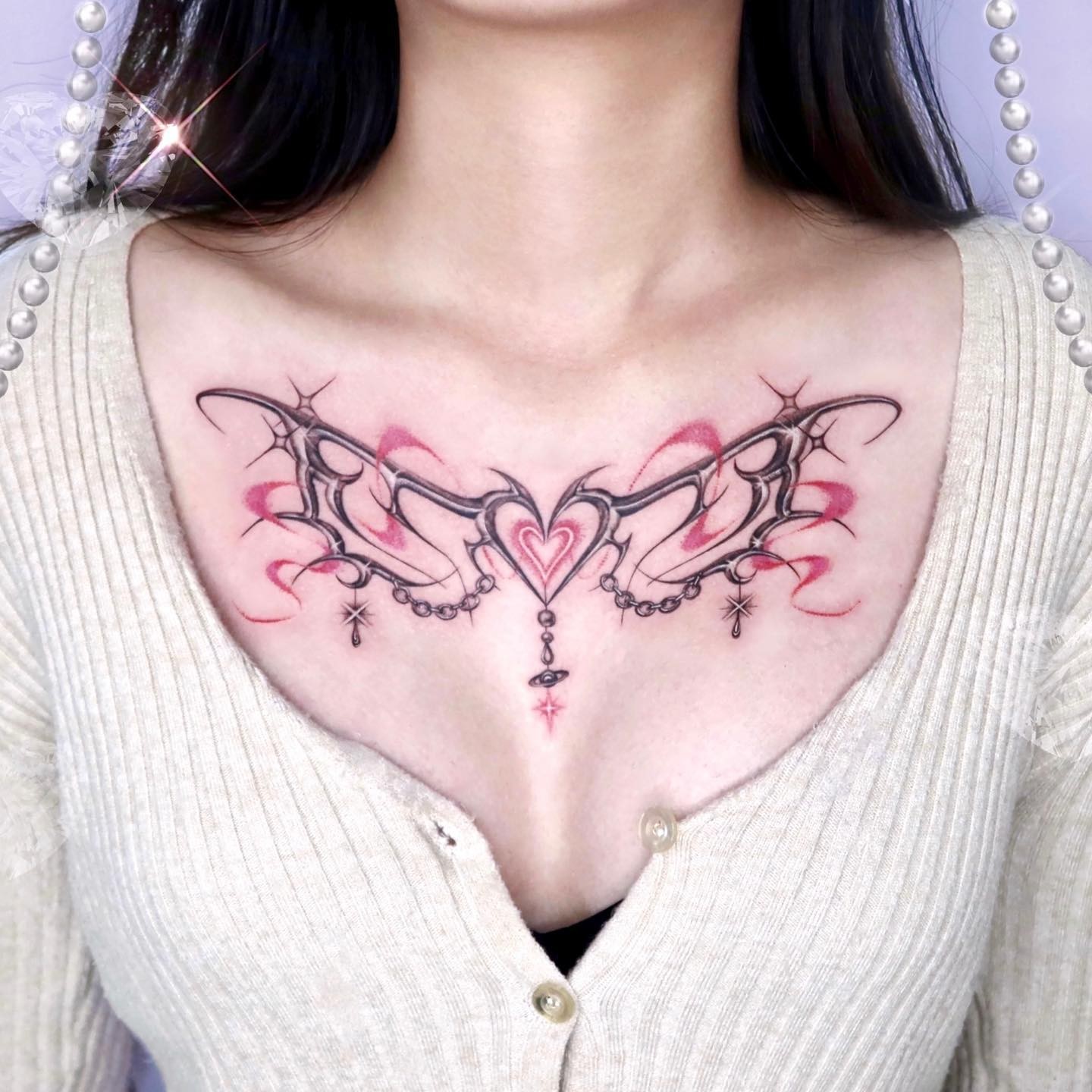 Chest Tattoos For Women