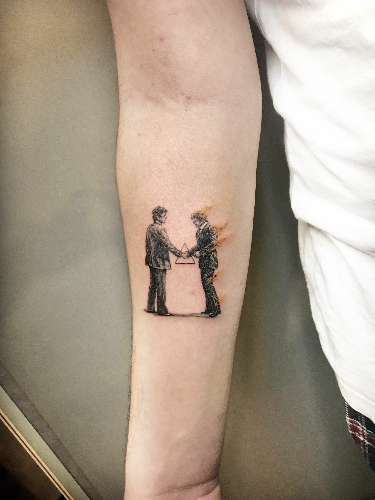 Pink Floyd Tattoos Wish You Were Here Tattoo