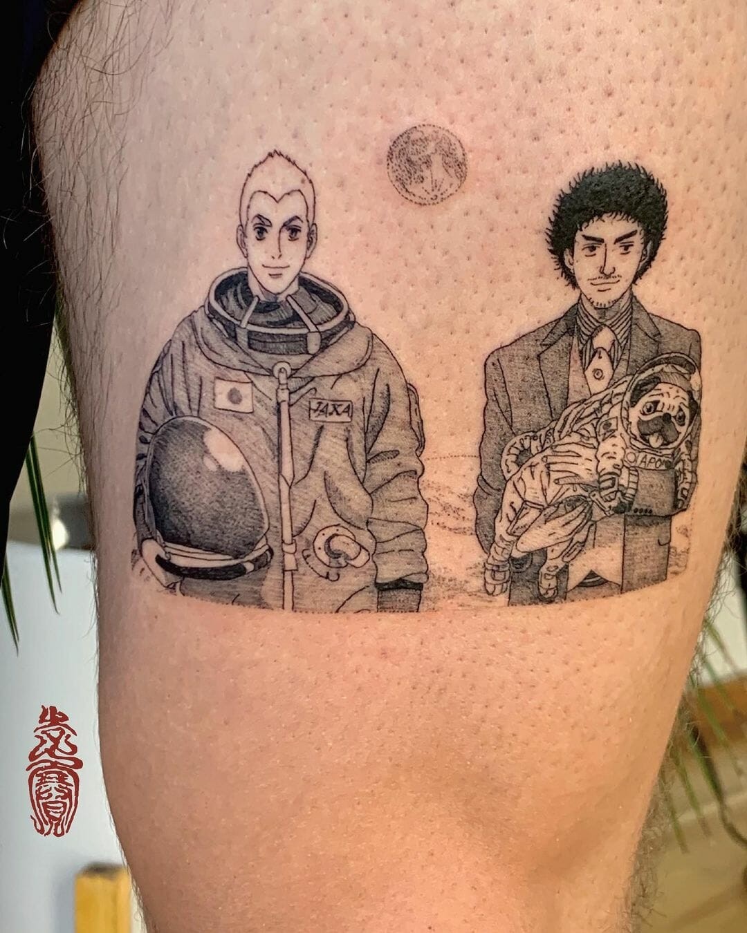 Hibito and Mutta Nanba Brothers Tattoo