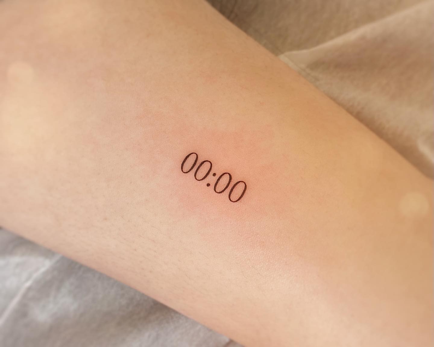 The Simplistic BTS Zero O’Clock Tattoo