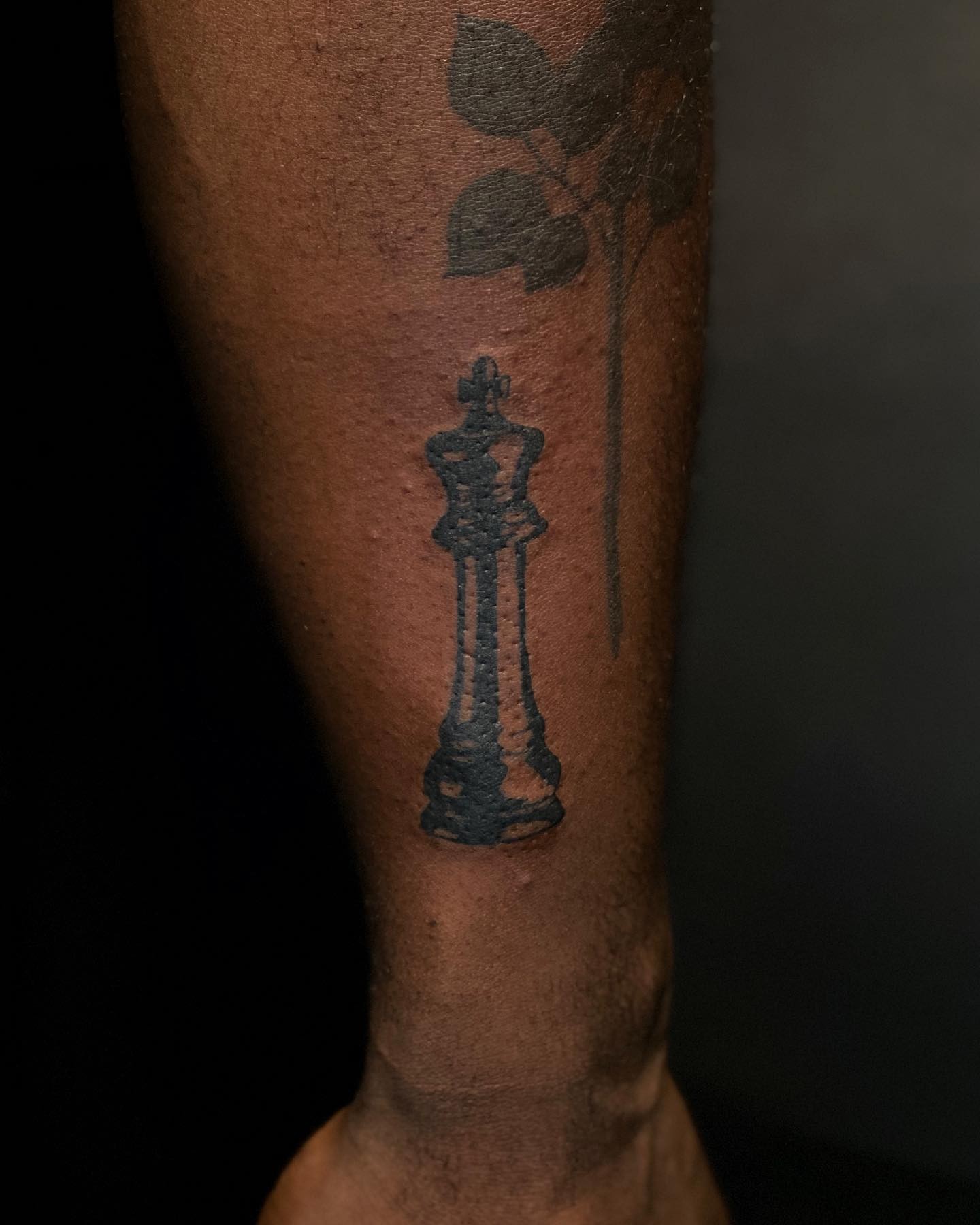 Dark Ink Warrior Standalone Chess King Tattoo Ideas