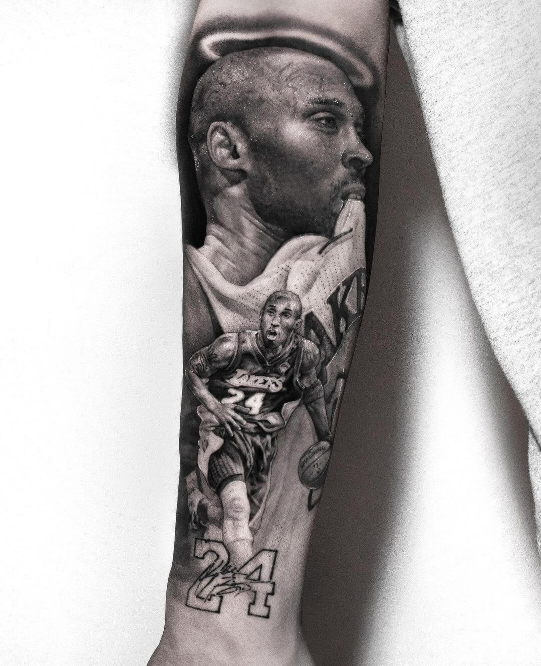 Kobe Bryant Memories Tattoo