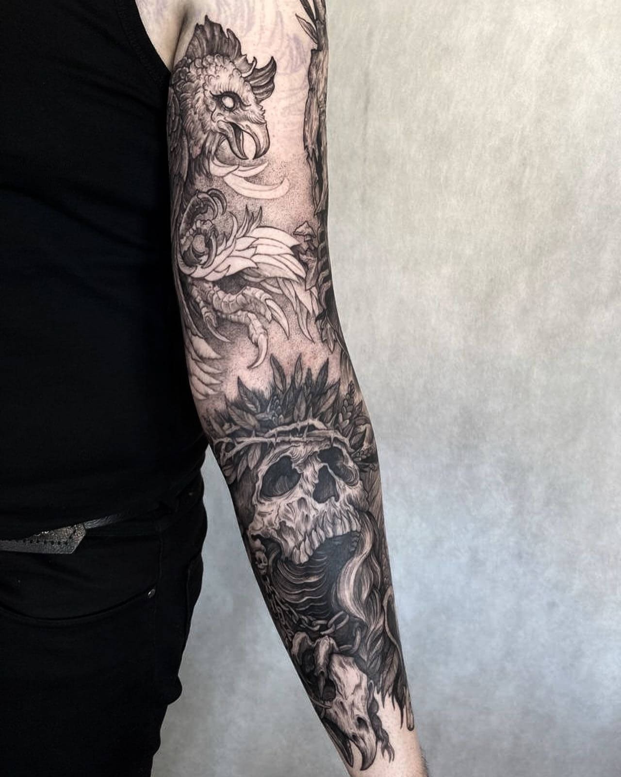 Slavic Forest Tattoo