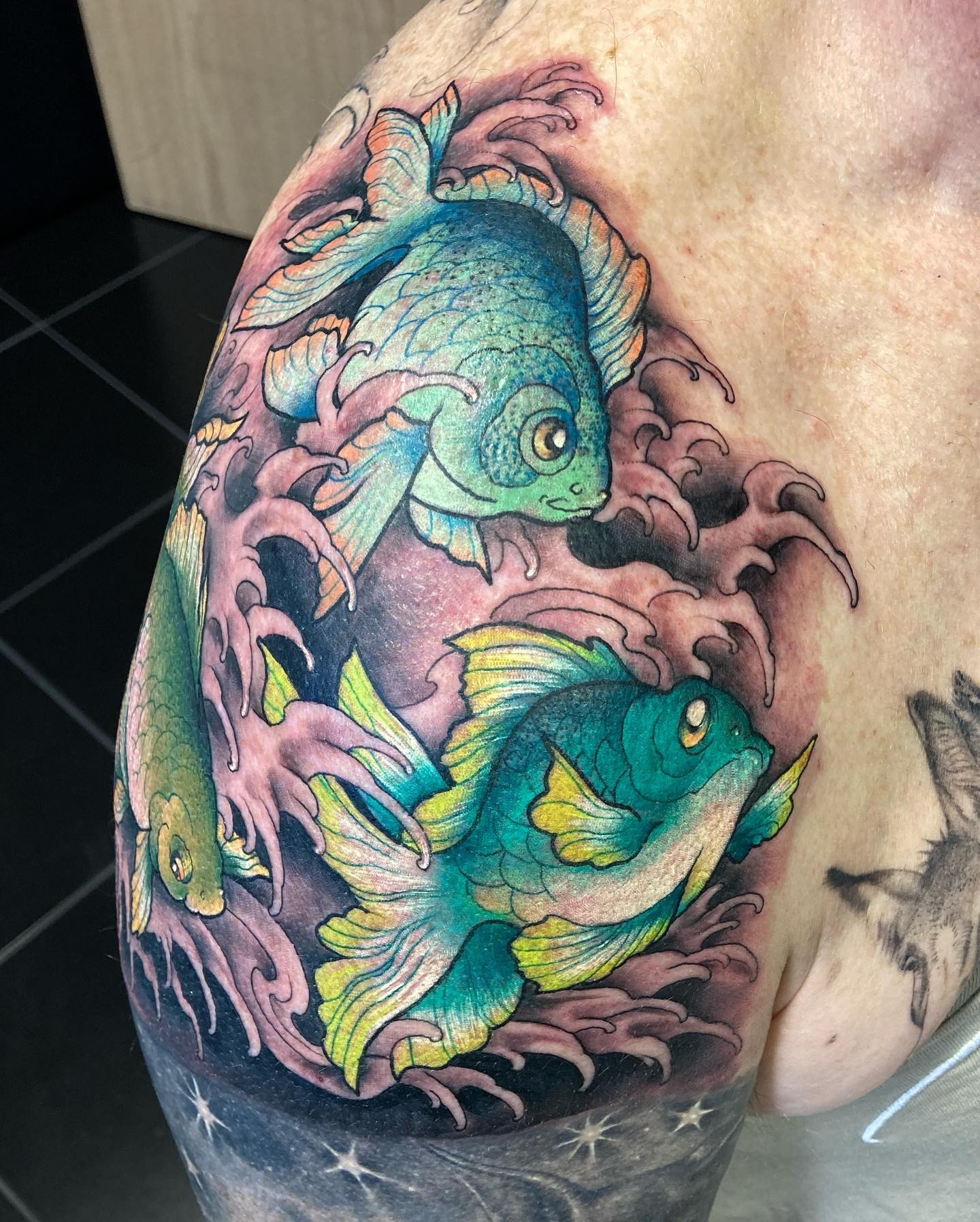 Japanese Goldfish Tattoo