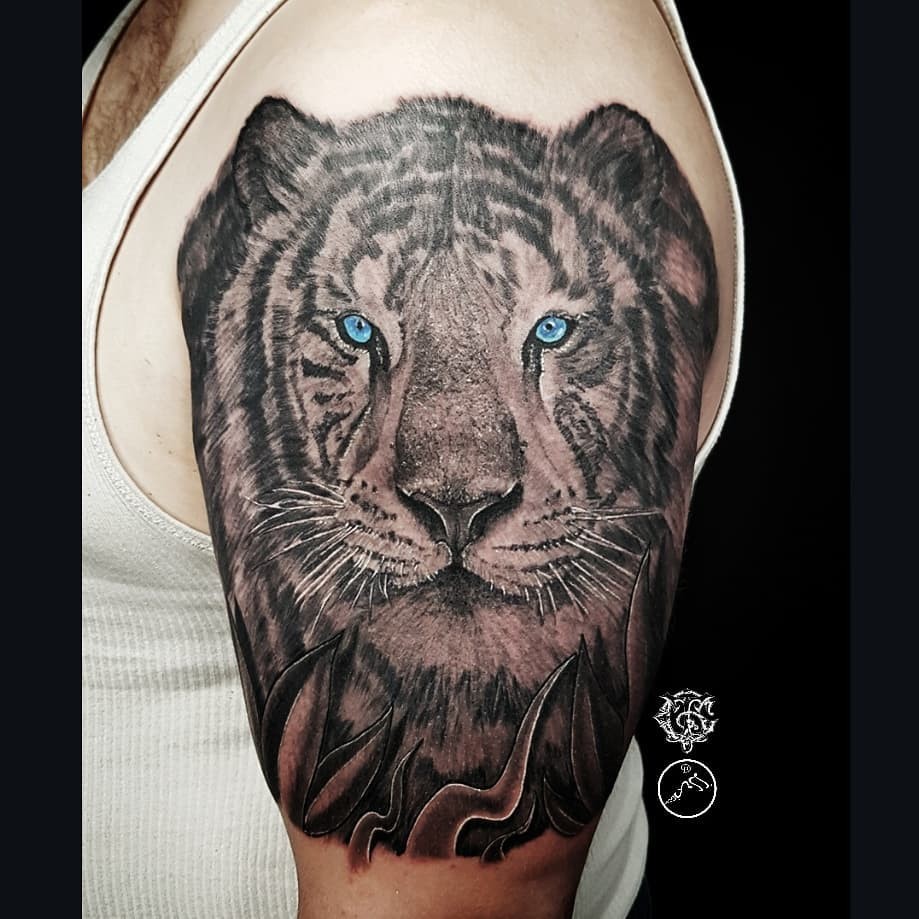 Siberian Tiger Tattoo