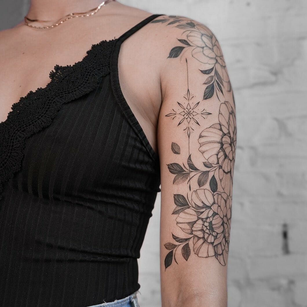 Ornamental Bicep Tattoo