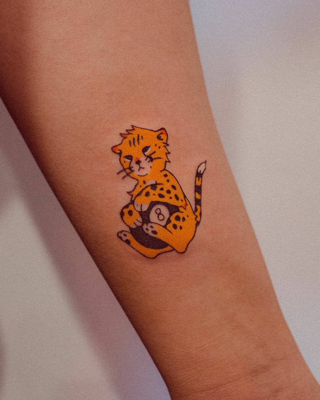 Endearing 8 Ball Tattoo