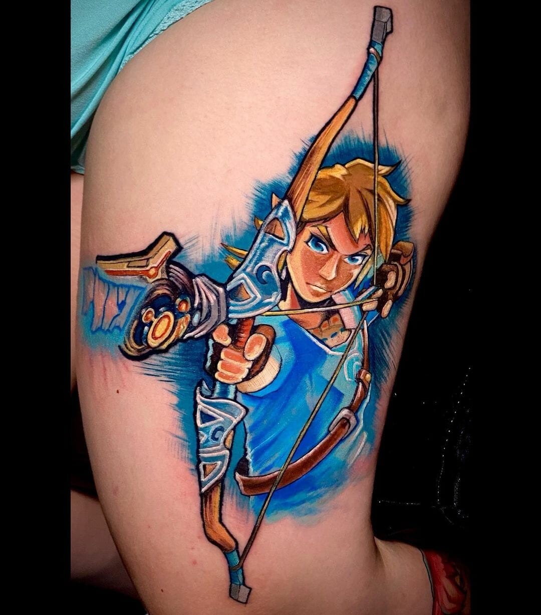 Breath Of The Wild Link Tattoo