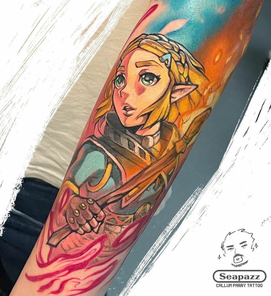 Zelda Tattoo Sleeve