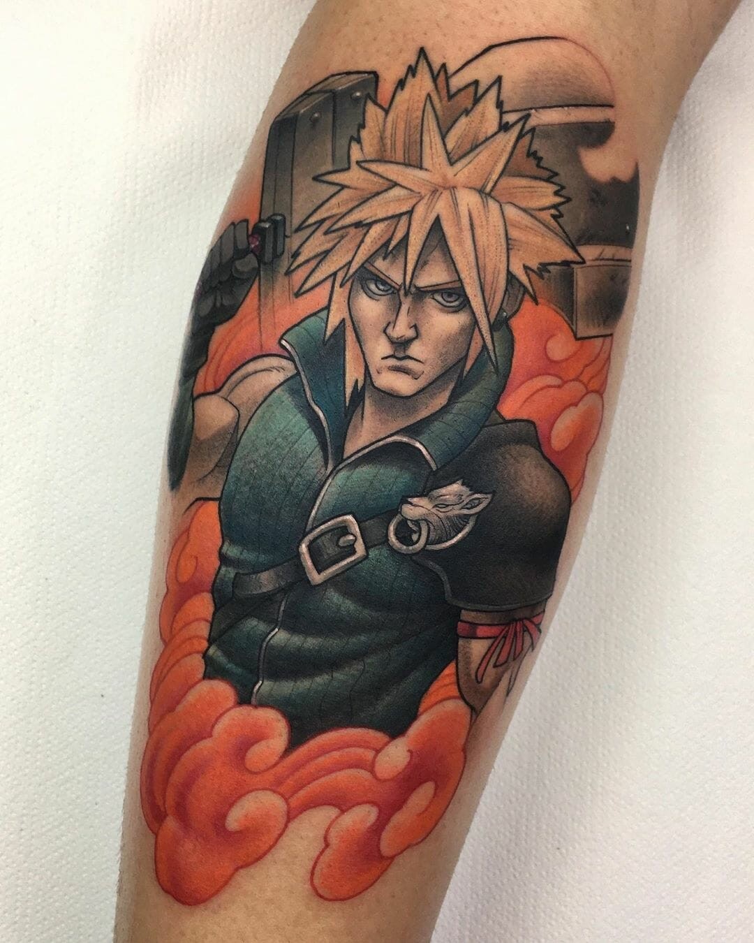 Final Fantasy Tattoo Character