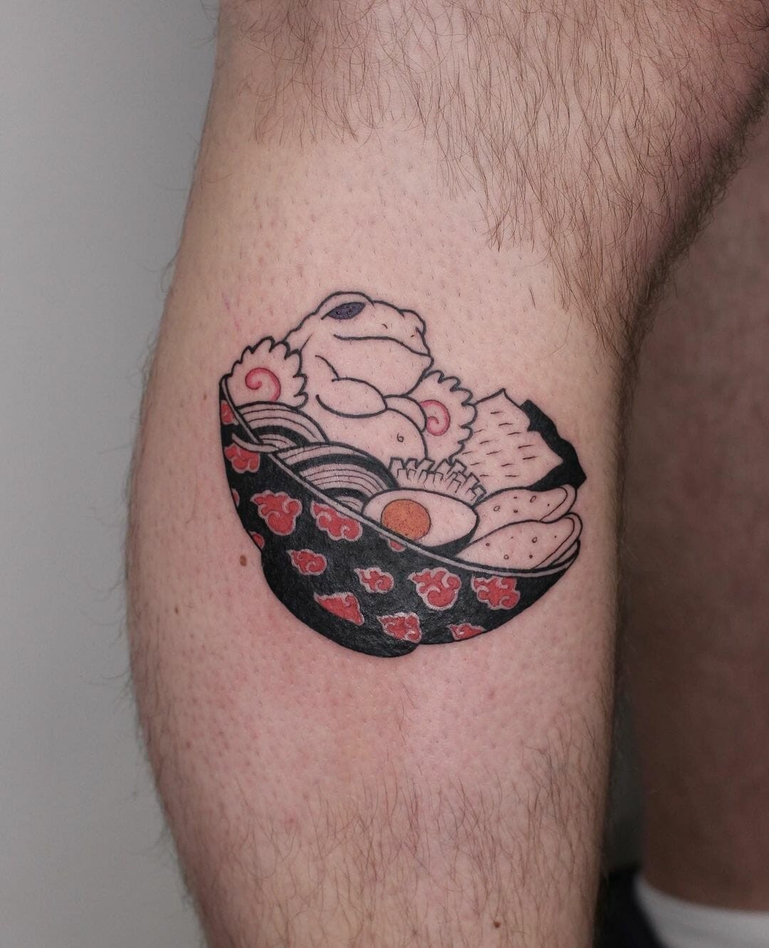 Frog And Bowl Tattoo