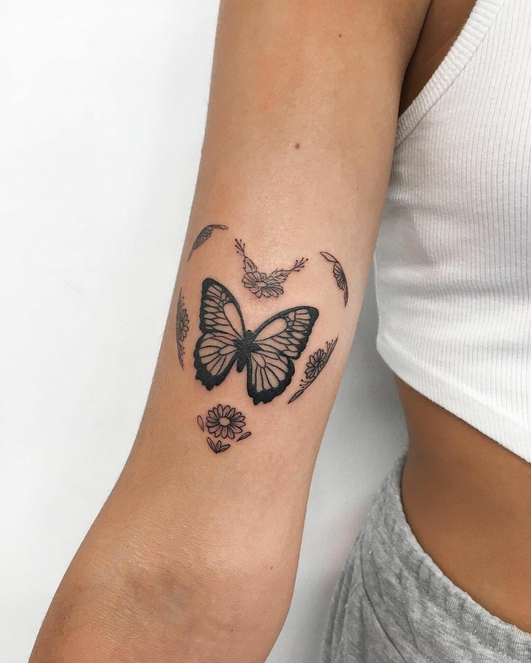 The Cute Love Yourself Butterfly Tattoos