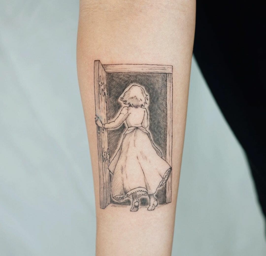 Howl’s Moving Castle Sophie Tattoo