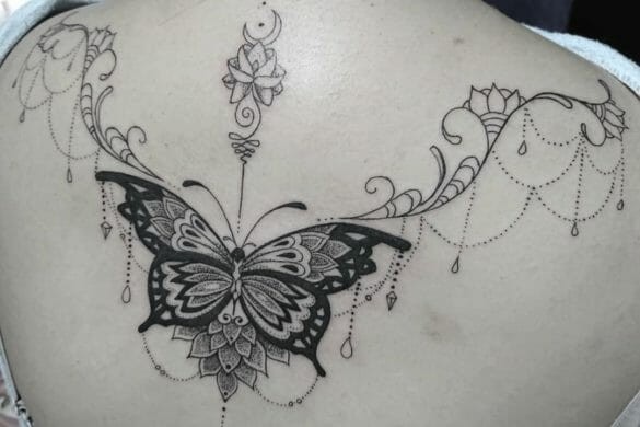 Back Butterfly Tattoo