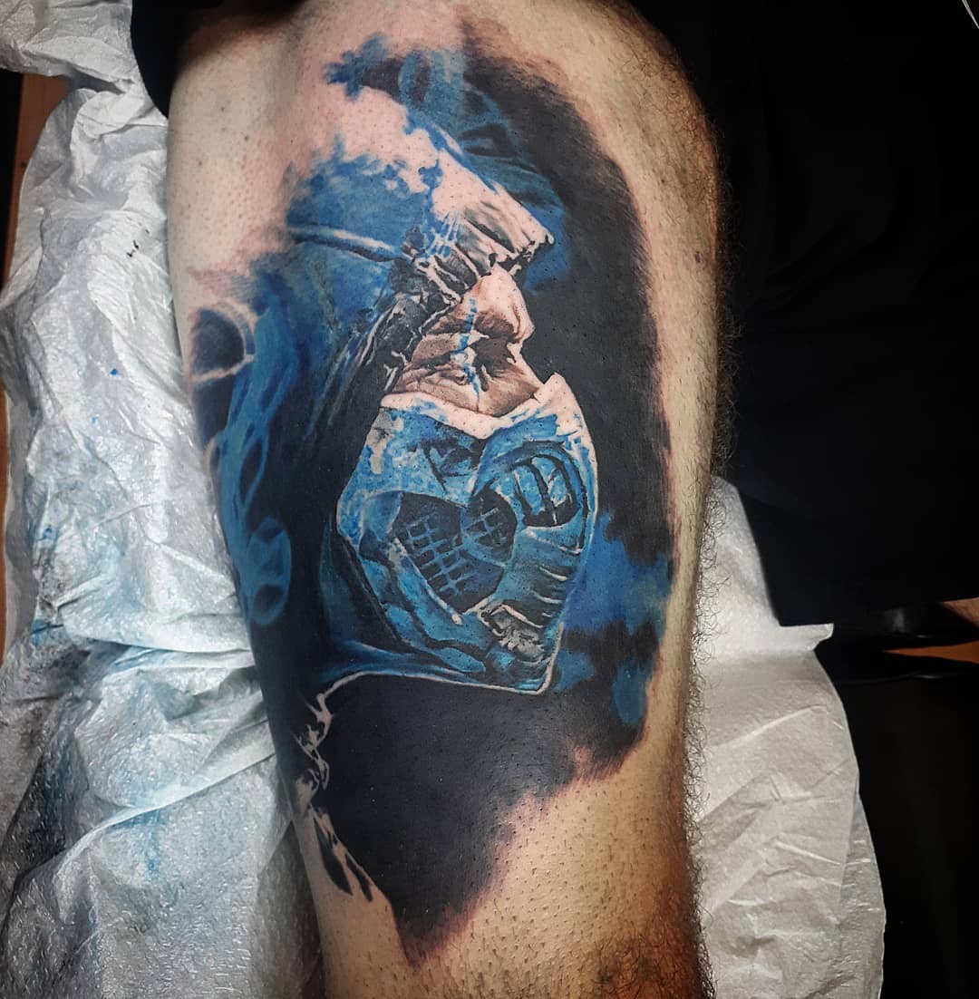 Mortal Kombat Realistic Tattoo