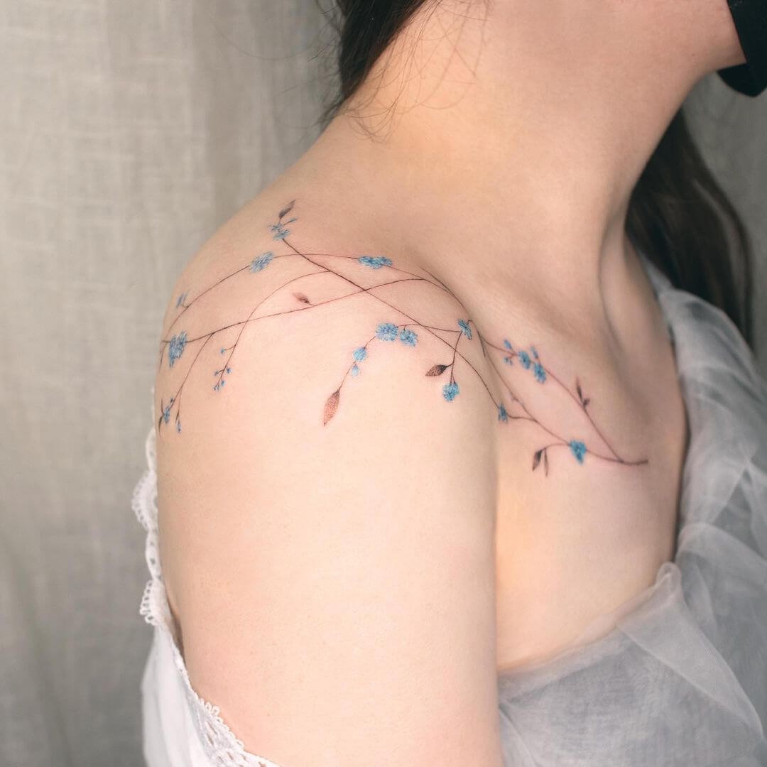 Flow Of Flowers Tattoo