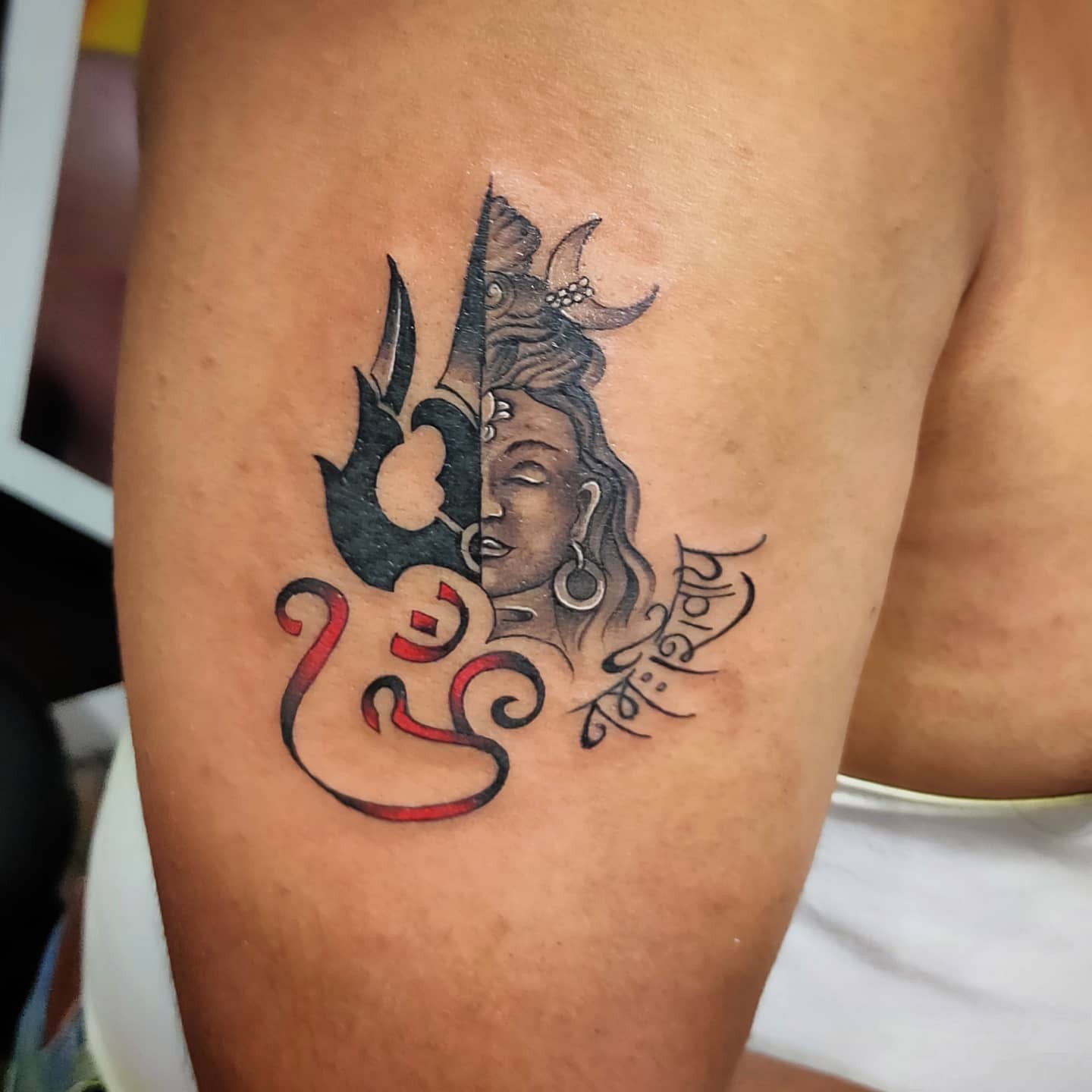 Om Siva Tattoo