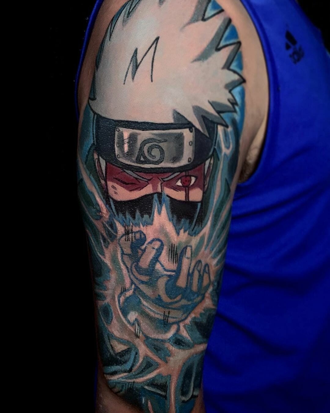 The Ice-Cold Kakashi X Chidori Tattoo