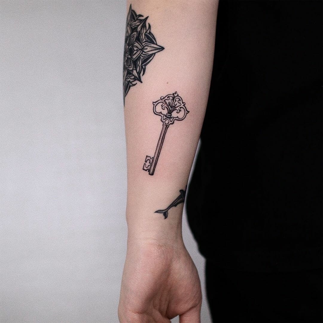 Black and White Small Creative Tattoos