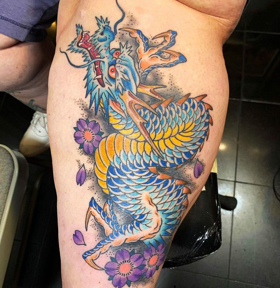 Japanese Dragon Tattoo